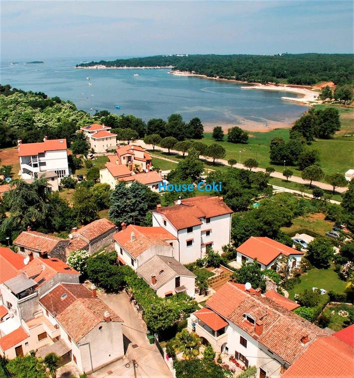 Ferienwohnung für 4 Personen, mit Balkon/Terrasse und Meerblick in Funtana