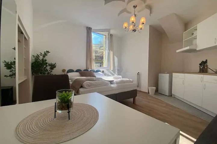 Appartement entier, Trendy Studio Prime Location w/ kitchenette & TV in Vienne (Autriche), Danube Basse-Autriche
