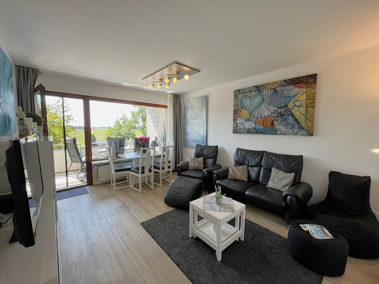 Ganze Wohnung, Die Wohnung Deichraum lässt Ihren Traum vom Urlaub an der Nordsee wahr werden. in Stinteck, Westerdeichstrich