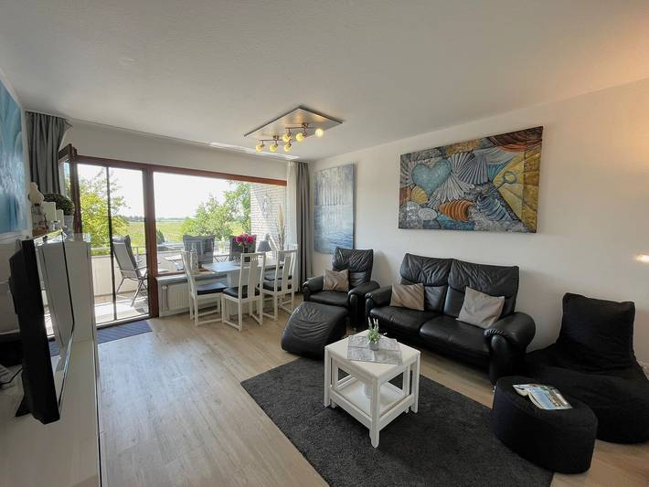 Ferienwohnung für 4 Personen, mit Balkon in Westerdeichstrich