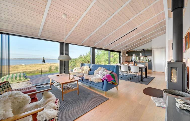 Ferienhaus für 8 Personen mit Terrasse in Lundø, Limfjord in Westjütland