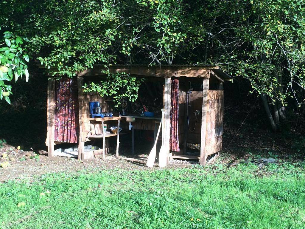 Tent in Conques-en-Rouergue, Aveyron