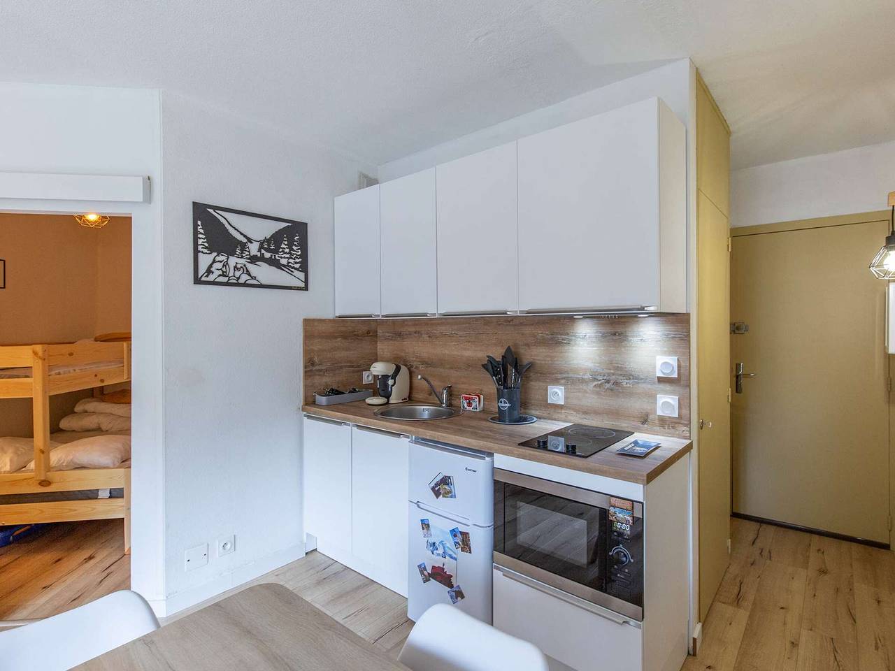 Studio entier, Studio cosy pour 4 personnes à Barèges, ski et montagne in Barèges, Parc national des Pyrénées