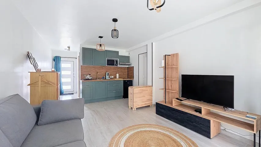 Apartamento de vacaciones para 2 personas, con vistas y jardín - 1