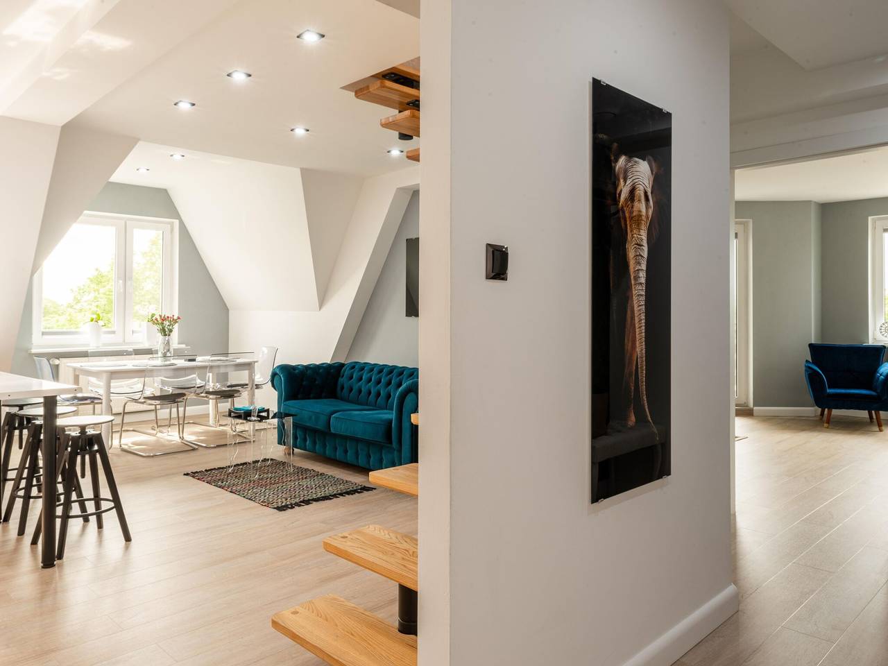 Ganze Wohnung, Komfortable, zweistöckige Ferienwohnung am Fluss in Kolberg, Polnische Ostsee