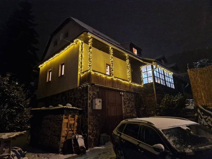 Ferienhaus für 10 Personen, mit Garten und Ausblick sowie Sauna, mit Haustier in Donovaly