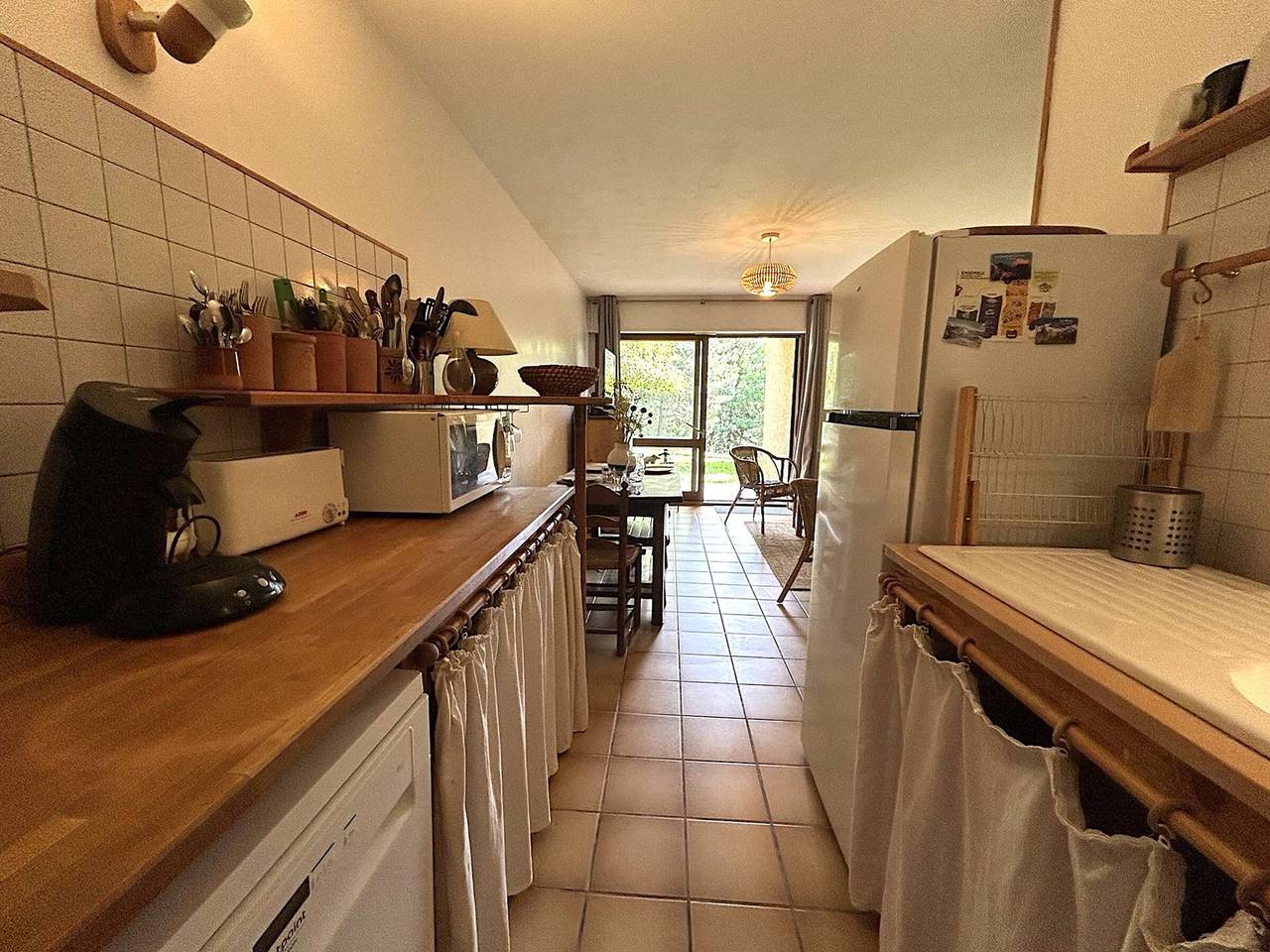 Ganze Wohnung, Charmantes 2-Zimmer-App mit Garten und Parkplatz nahe Serre Chevalier in Le Monêtier-les-Bains, Serre Chevalier