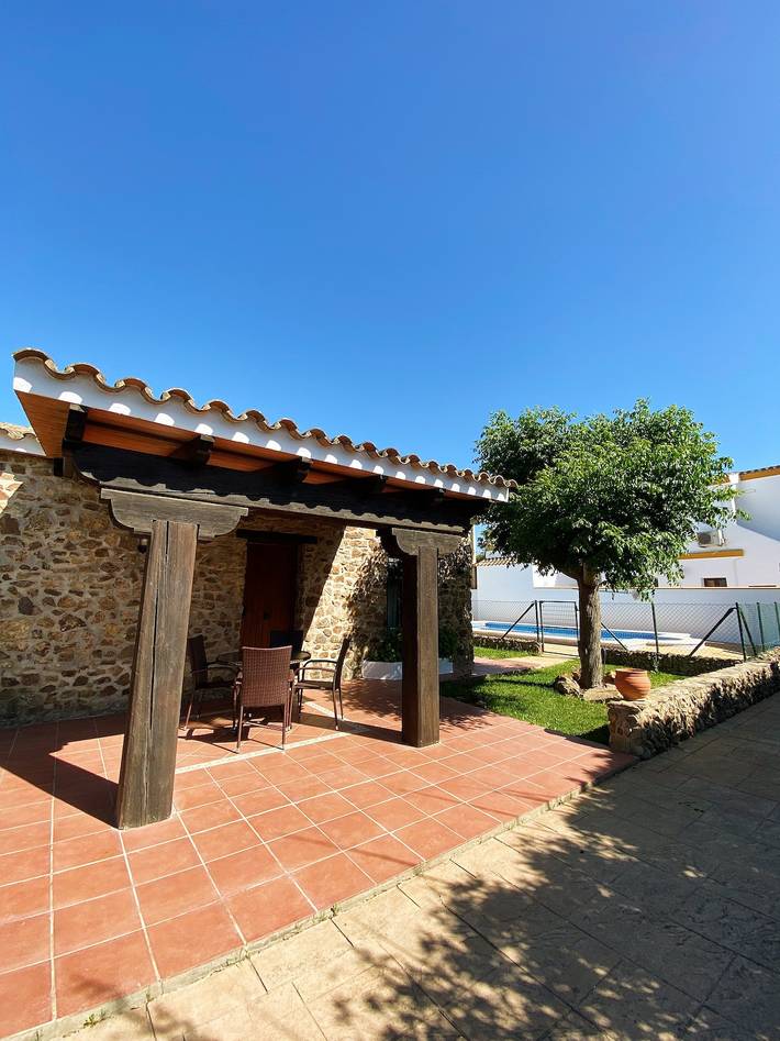 Casa de vacaciones 'Las Casas De Petra - Roche 1' con piscina privada, terraza y Wi-Fi in Conil de la Frontera, Costa de la Luz