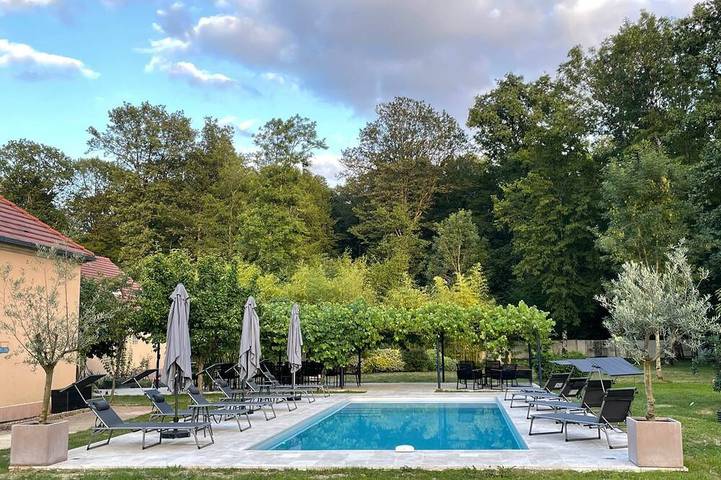 Maison de vacances pour 25 personnes, avec jardin