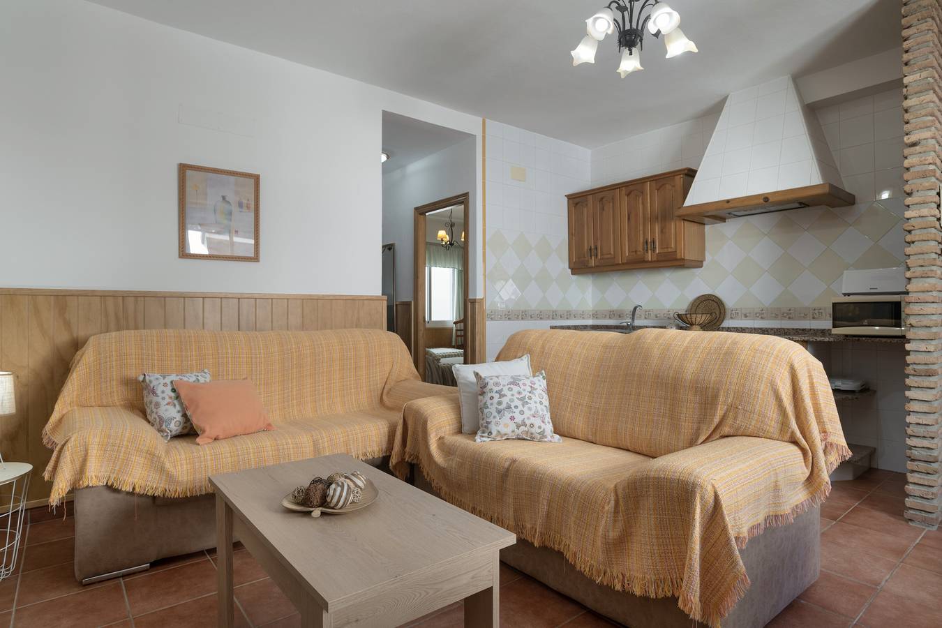 Apartamento entero, Apartamento familiar "Rocio" con terraza, aire acondicionado y Wi-Fi in Conil de la Frontera, Costa de la Luz