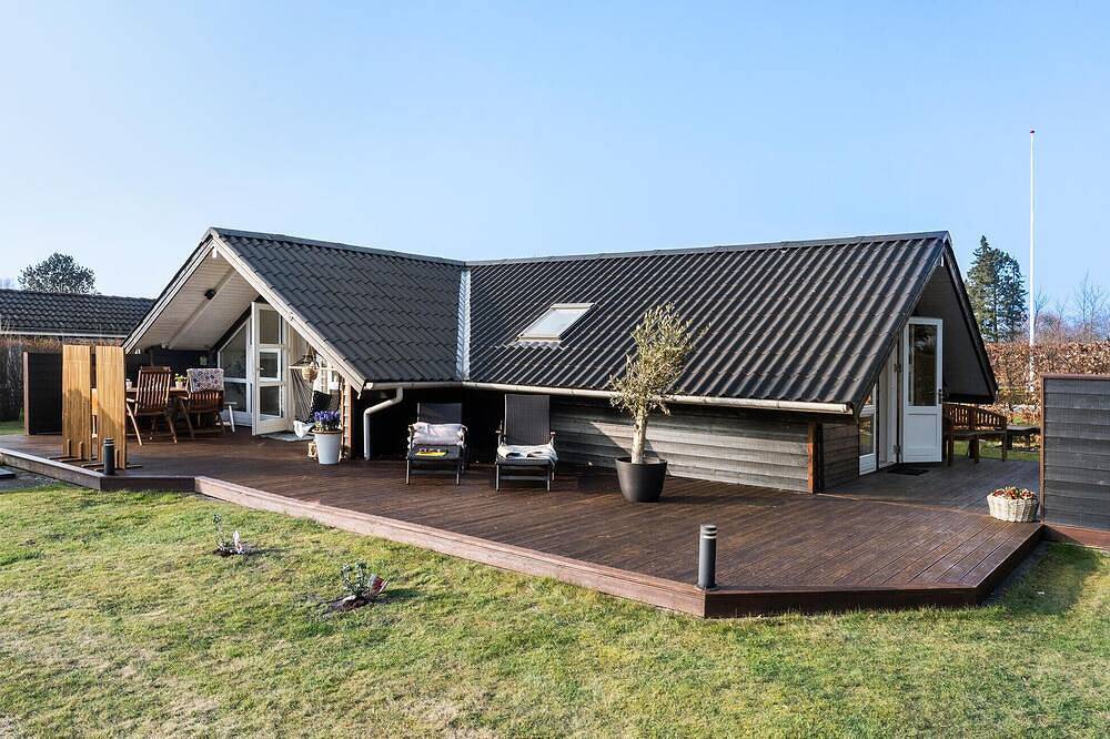 Schönes Haus mit 2 Schlafzimmern in. in Høll, Børkop