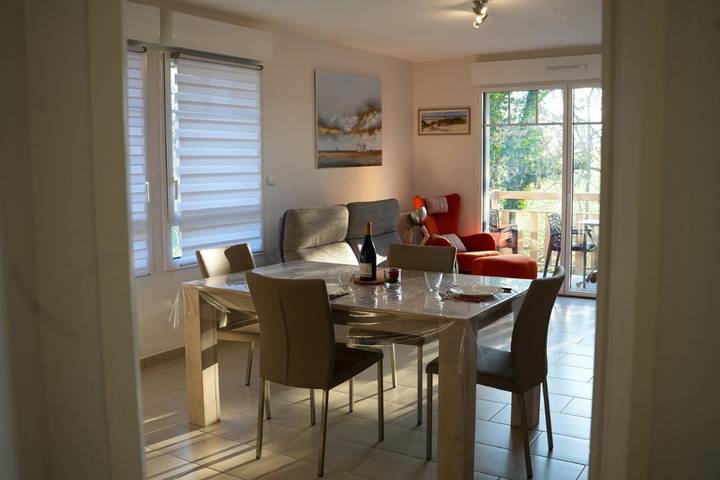Location de vacances pour 2 personnes, avec vue et terrasse à Saint-Valery-sur-Somme