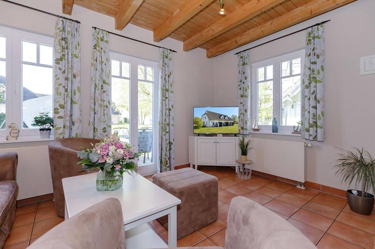 Ferienhaus Usedom 17d im Ostseeferienpark Seepferdchen mit Terrasse und Garten in Ostseebad Nienhagen, Nienhagen