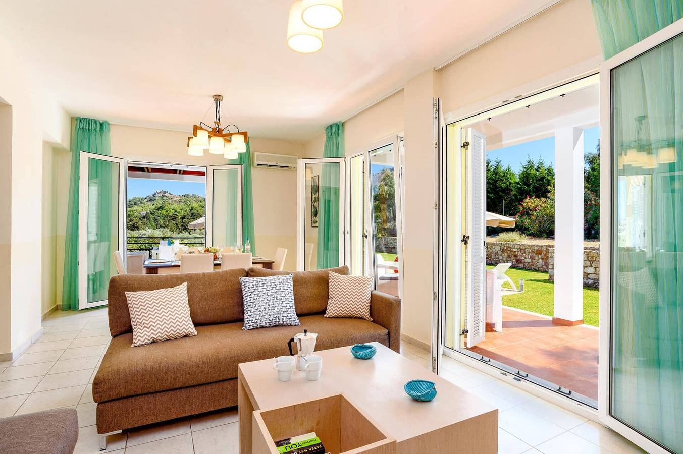 Villa für 6 Personen mit Garten in Kolympia, Rhodos