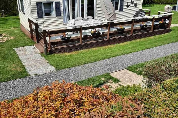 Camping pour 6 personnes, avec Jardin ainsi que Piscine et Sauna