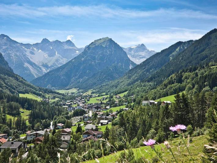 Hütte für 4 Personen, mit Garten und Terrasse im Brandnertal