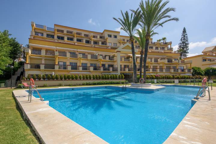 Studio voor 4 personen, met Tuin in Elviria