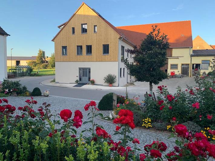 Ferienwohnung für 9 Personen, mit Balkon und Balkon/Terrasse sowie Sauna in Merkendorf