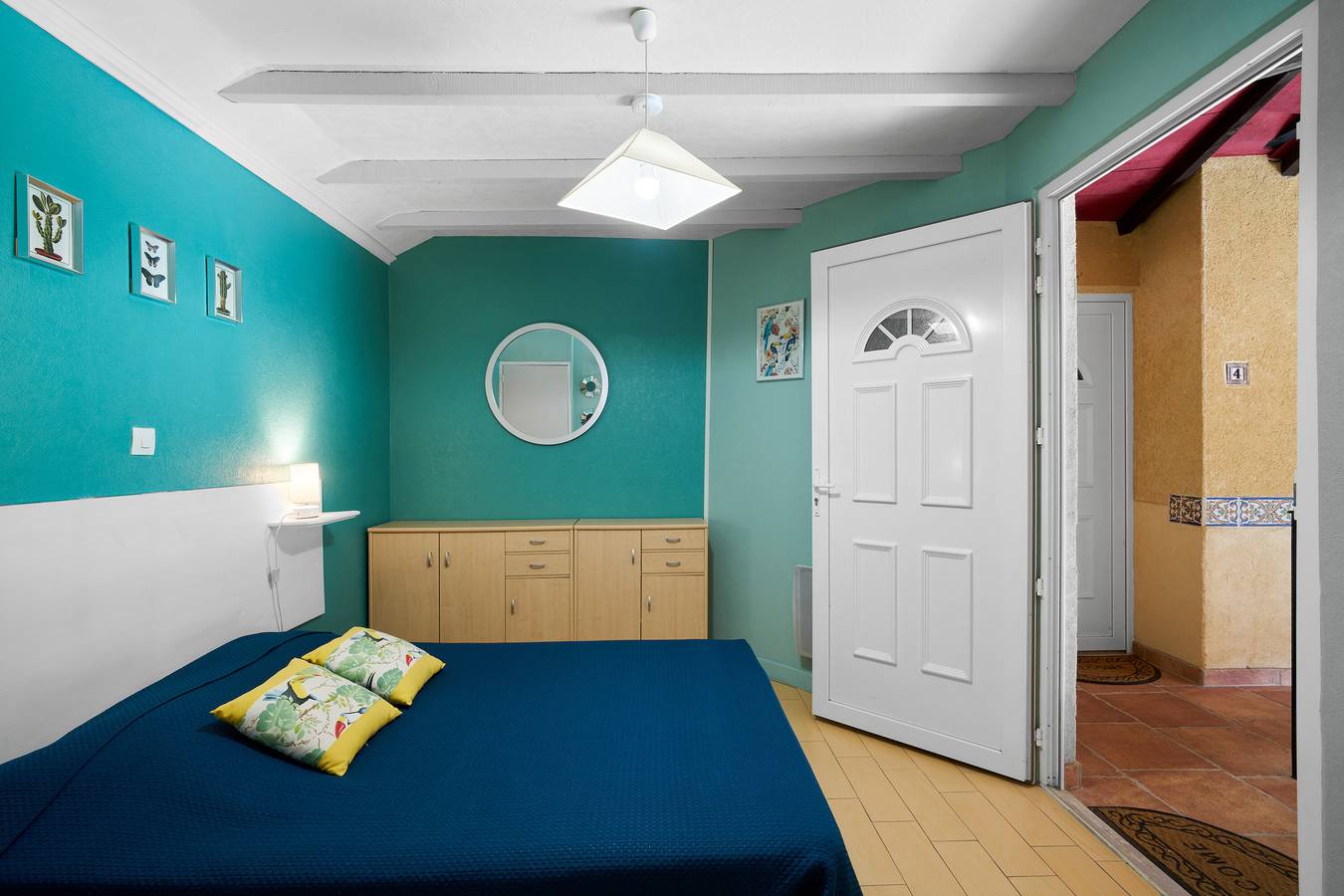 Gästezimmer 'Le Pré Fleuri 3' mit gemeinsamem Pool, gemeinsamer Terrasse und Wlan in Saint-Sulpice-de-Roumagnac, Périgord Vert