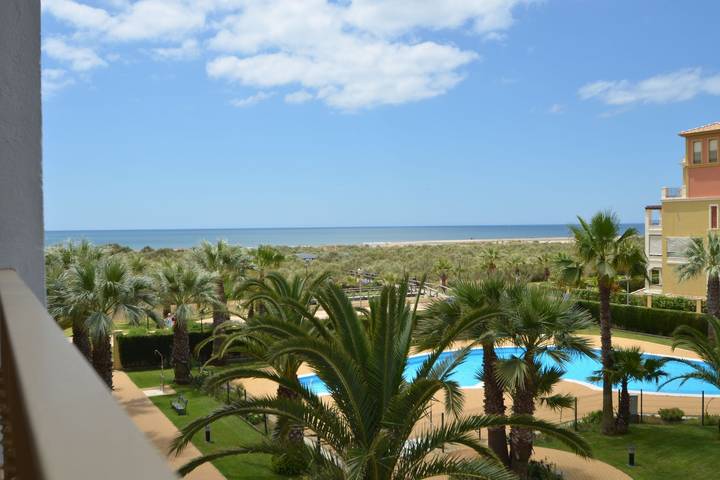 Apartamento de vacaciones para 7 personas, con piscina y terraza - 1