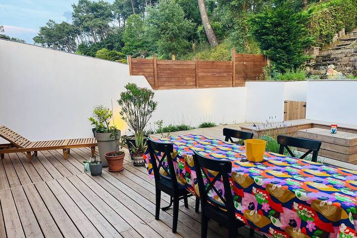 Ferienhaus für 5 Personen, mit Terrasse und Garten, mit Haustier