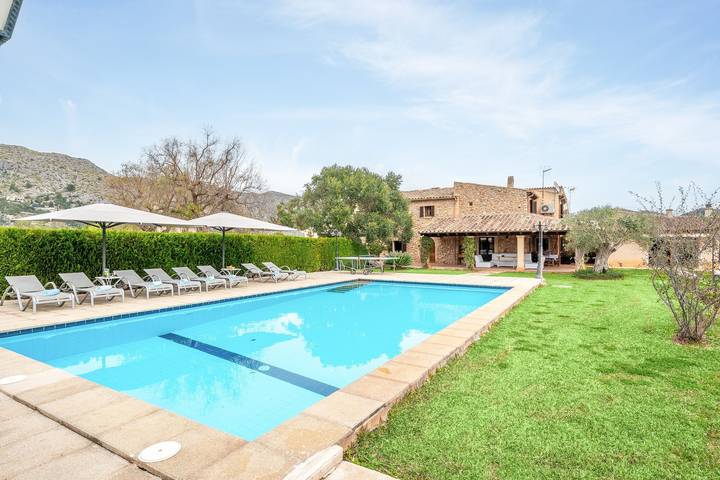 Villa for 8 people, with Garden