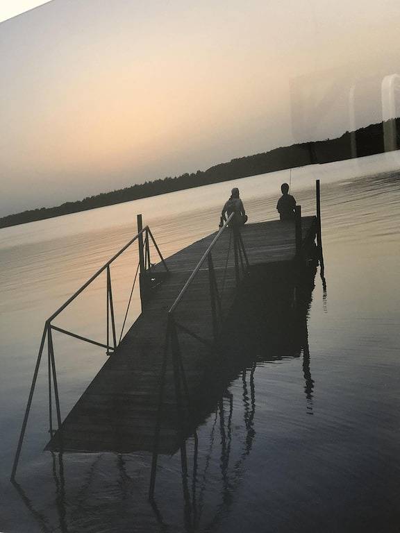 Log cabin for 4 people, with yard and terrace, with pets in Oklahoma