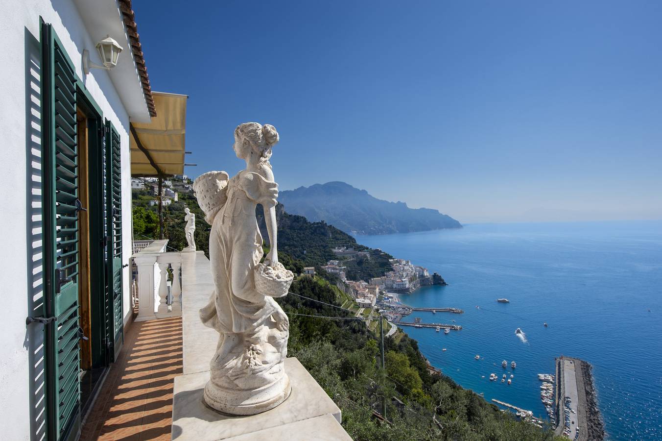 Villa voor 21 personen met terras in Amalfi, Amalfikust