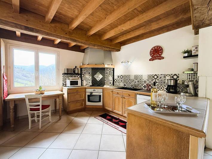 Gîte pour 6 personnes, avec terrasse dans vallée d'Aspe - 4