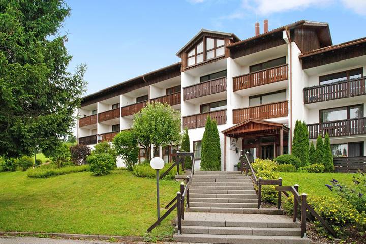 Ferienwohnung für 4 Personen, mit Balkon und Garten sowie Sauna im Oberallgäu