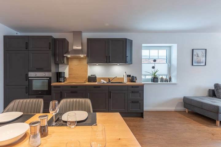 Ferienwohnung für 4 Personen, mit Sauna und Terrasse sowie Garten, mit Haustier in Hattstedt - 3