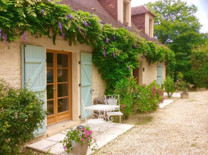 Chambre d’hôte pour 6 personnes, avec piscine ainsi que vue et jardin à Domme - 3