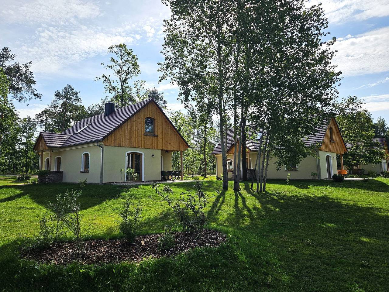 Ganze Ferienwohnung, Ferienhäuser Krabat-Mühle Schwarzkollm - Ferienhaus Birkenhain in Hoyerswerda, Lausitzer Seenland