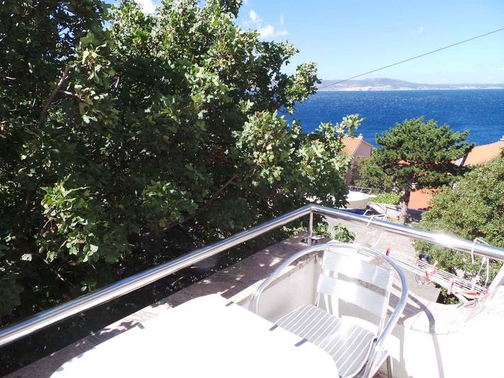 Studio dla 2 osób, z balkon w Klenovica