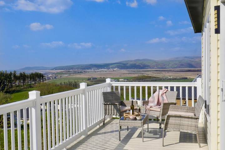 Holiday rental for 4 people, with children pool and terrace as well as view and pool, with pets in Borth