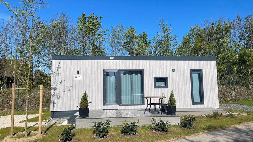 Ferienhaus für 4 Personen, mit Sauna und Terrasse, mit Haustier