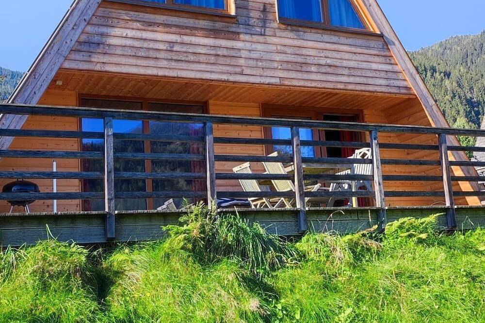 Familienfreundliches A-Frame-Haus im Kärnter Seen- und Bikeparadies Nockberge in Afritz am See, Klagenfurt-Villach
