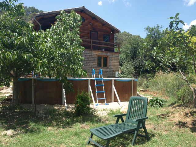 Casa rural para 2 personas, con piscina y jardín además de terraza y vistas en Santo Tomé