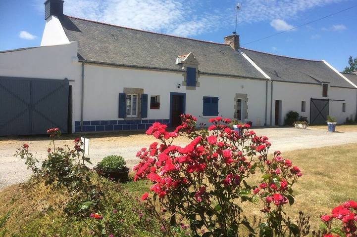 Maison de vacances pour 3 personnes, avec jardin à Damgan