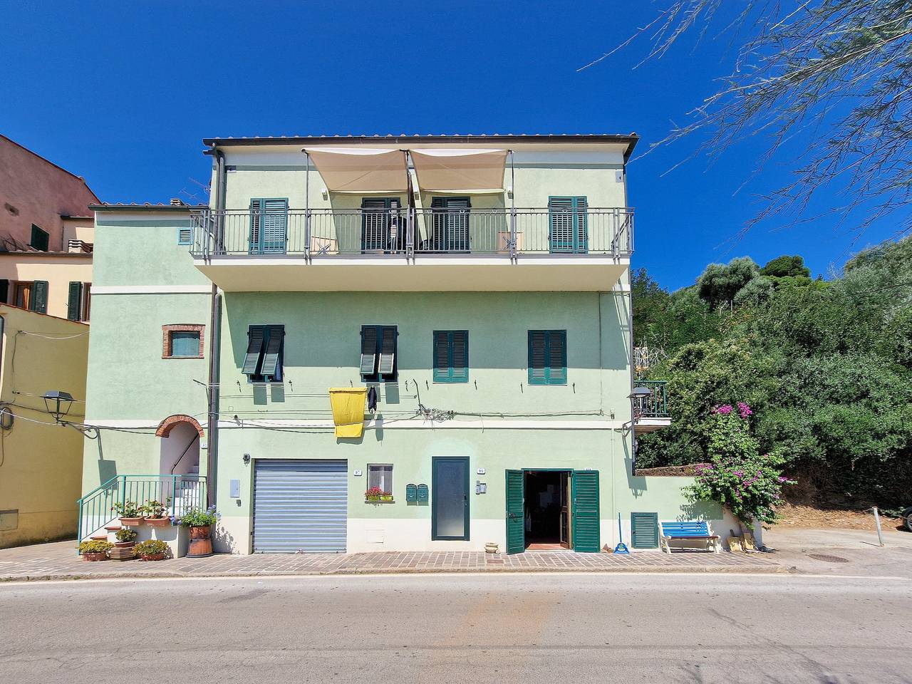 Ganzes Studio, Apartment 'Stefan' mit Meerblick und Klimaanlage in Rio Marina, Elba