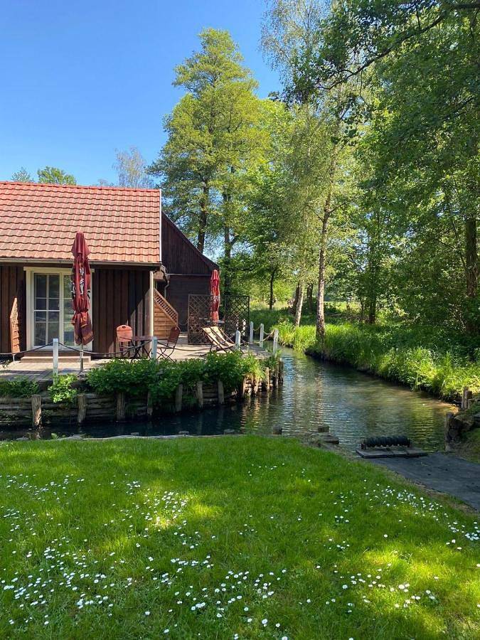 BnB für 2 Personen, mit Garten und Terrasse sowie Ausblick im Spreewald