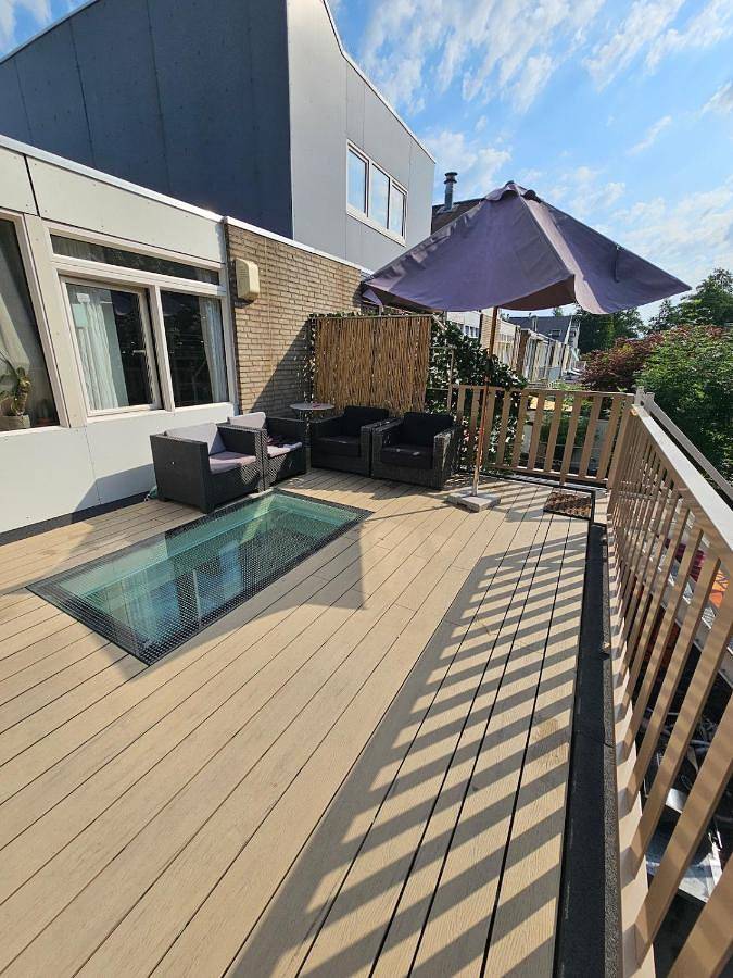Vakantieappartement voor 4 personen, with Balkon and Terras as well as Uitzicht in Amsterdam-Zuidoost