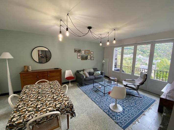 Location de vacances pour 6 personnes, avec Balcon et Terrasse ainsi que Jardin et Vue à Sarrancolin