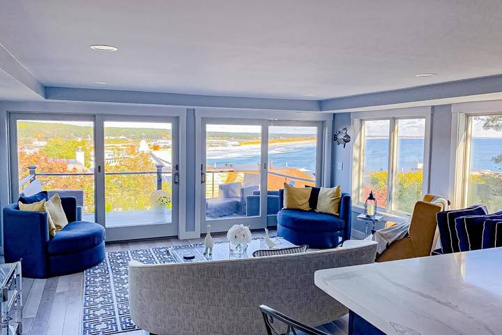Location de vacances pour 6 personnes, avec balcon et vue à Ogunquit
