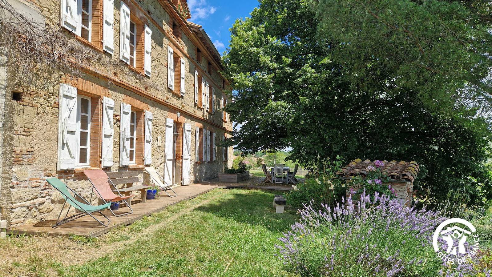 La Closerie des Cabanes in Grazac (Tarn), Région d'Albi