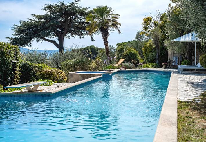 Villa pour 8 personnes, avec balcon et jardin à Grasse - 4