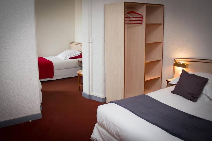Hôtel pour 3 personnes, avec terrasse
