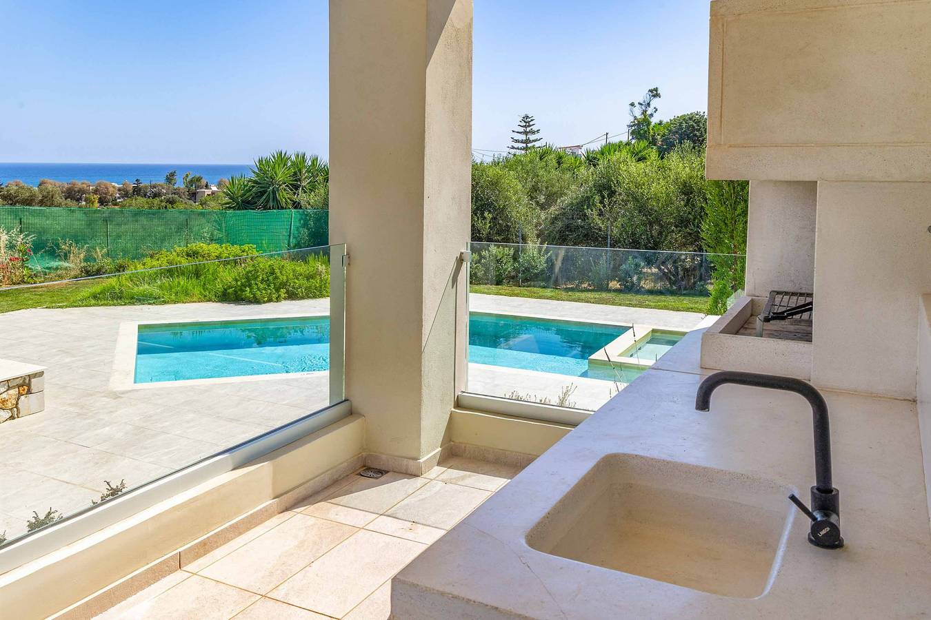 Villa Kampos Dio in Rethymno und Umgebung