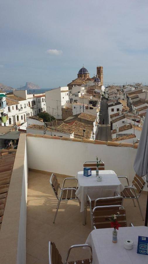 Casa de huéspuedes para 2 personas, con Balcón además de Terraza y Vistas en Alfàs del Pi