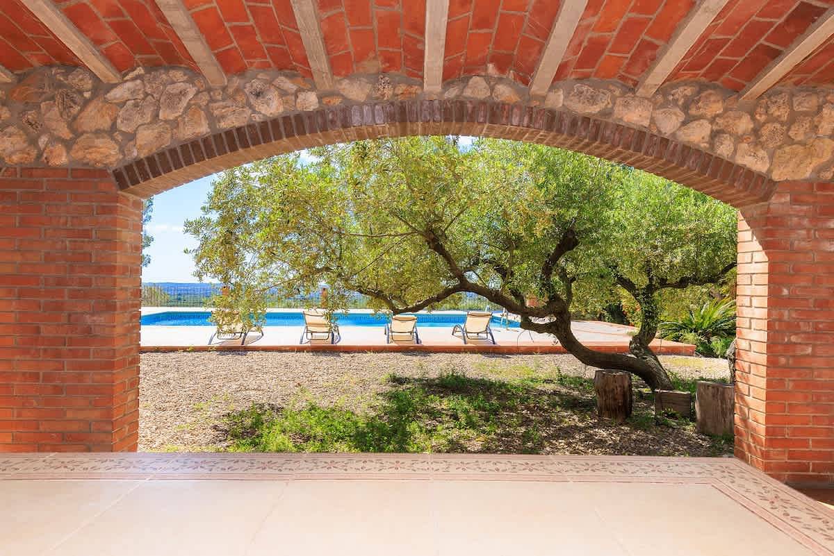 Casa de vacaciones para 10 personas con piscina in Alcover, Alto Campo